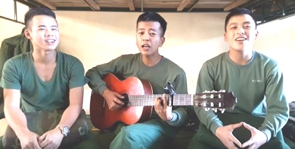 3 chú bộ đội ra mắt MV ảnh 1 3 chu bo doi ra mat MV anh 1