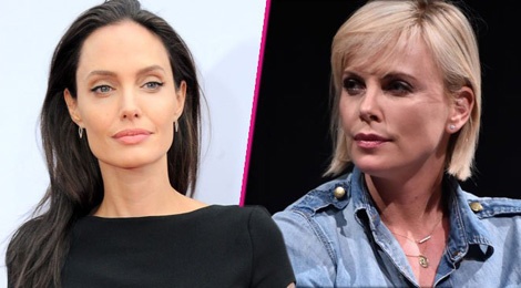 Angelina Jolie kho chiu vi bi Charlize Theron the vai hinh anh