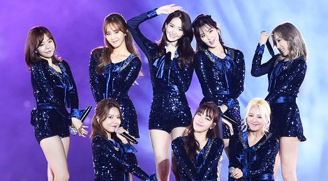 Tiffany tro lai cung SNSD tren san khau lon hinh anh
