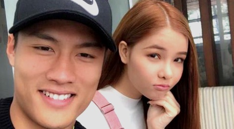 Ky Han dang anh cong khai chuyen mang bau hinh anh