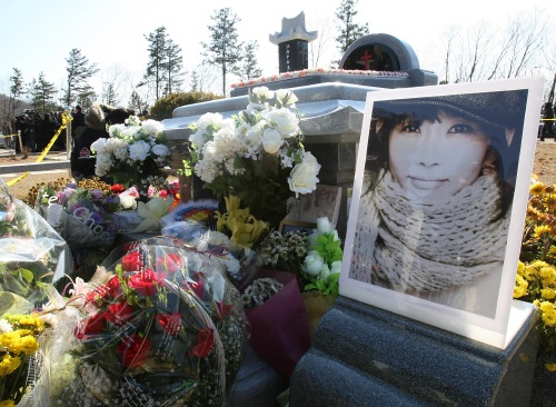 Nguoi than tuong niem Choi Jin Sil anh 1