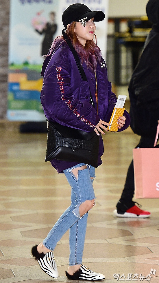 Jessica Jung va Sandara do thoi trang san bay anh 4