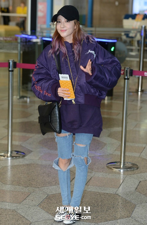 Jessica Jung va Sandara do thoi trang san bay anh 5