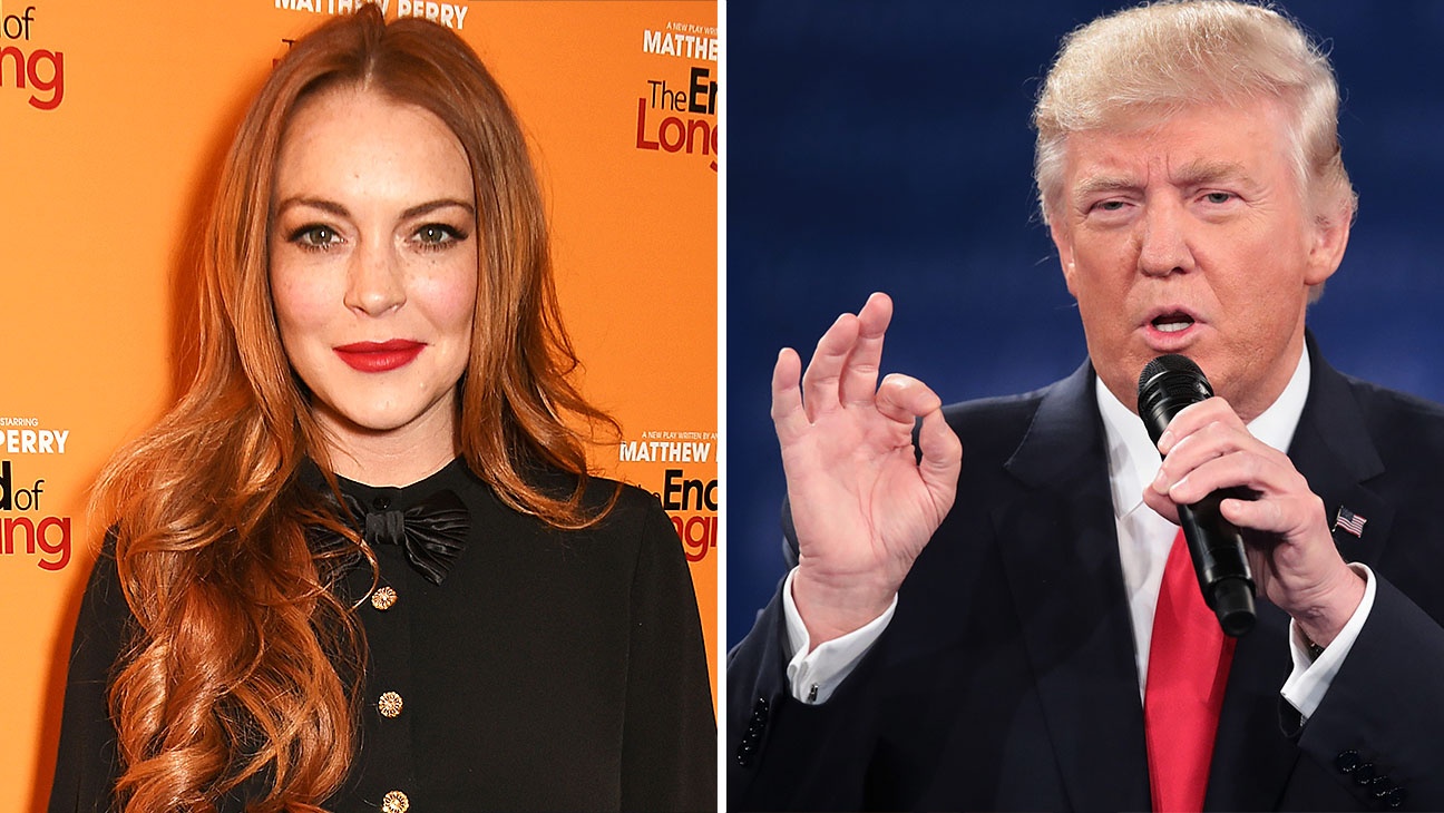 Donald Trump bình luận tục tĩu về Lindsay Lohan ảnh 1 Donald Trump binh luan tuc tiu ve Lindsay Lohan anh 1