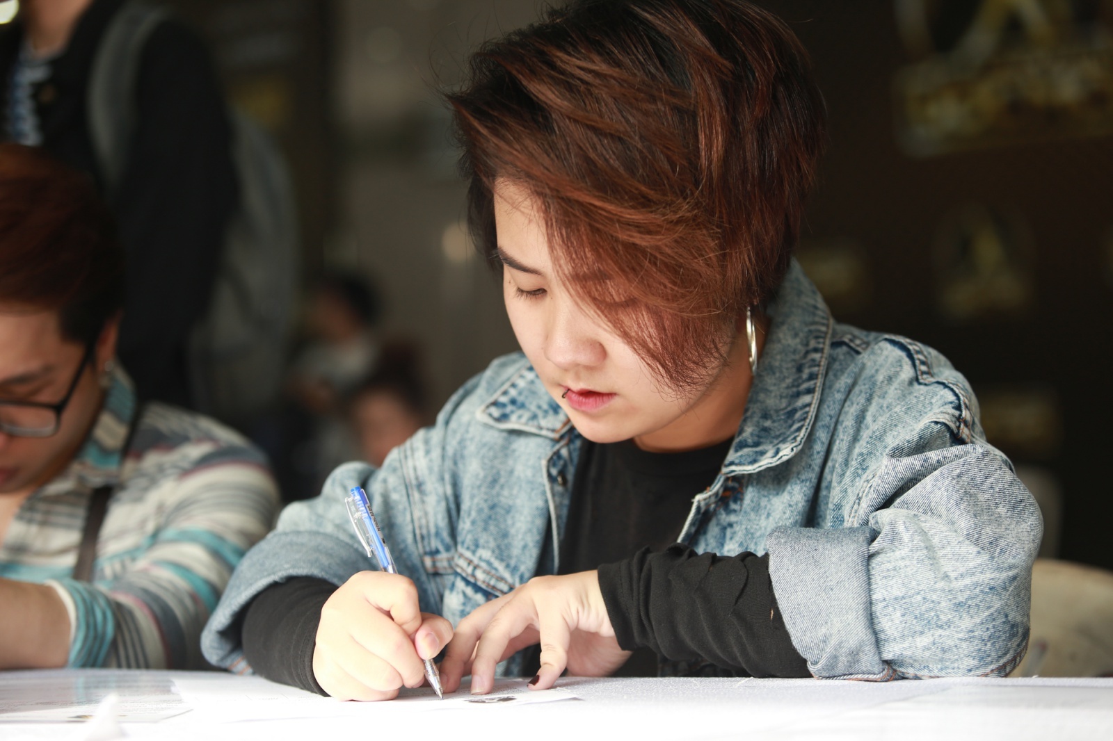 Chúng Huyền Thanh hộ tống bạn trai đi casting ảnh 9 Chung Huyen Thanh ho tong ban trai di casting anh 9