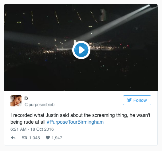justin bieber yêu cầu fan im lặng ảnh 2 justin bieber yeu cau fan im lang anh 2