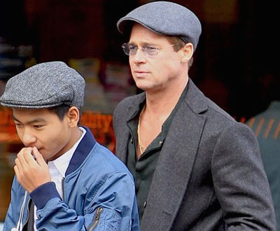 Brad Pitt lan dau gap Maddox sau cao buoc bao hanh hinh anh