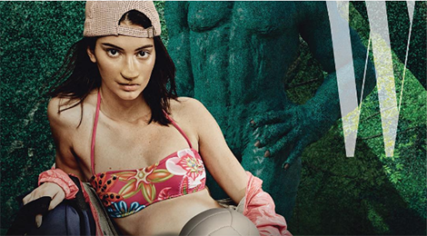 Kendall Jenner va Gigi Hadid hoa di nhan tren bia tap chi hinh anh