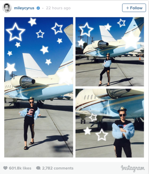 Miley Cyrus ủng hộ Hillary Clinton ảnh 2 Miley Cyrus ung ho Hillary Clinton anh 2