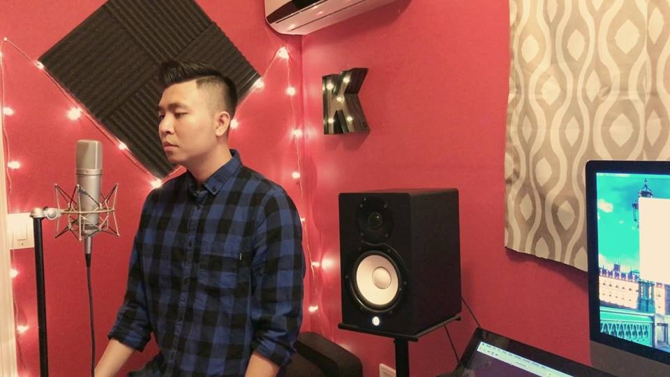 Anh Khang cover hit Phia sau mot co gai hinh anh