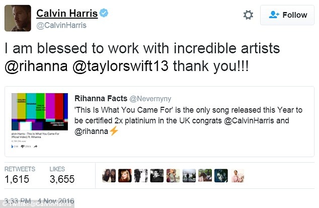 calvin harris khen ngợi taylor swift ảnh 1 calvin harris khen ngoi taylor swift anh 1