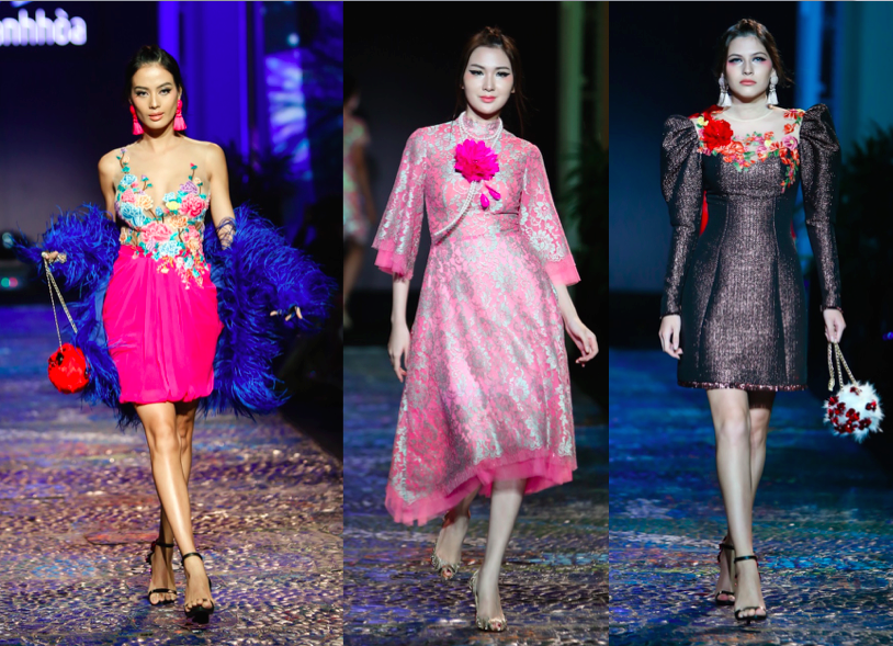 Show thoi trang cua Le Thanh Hoa: Mau me, diem dua hinh anh