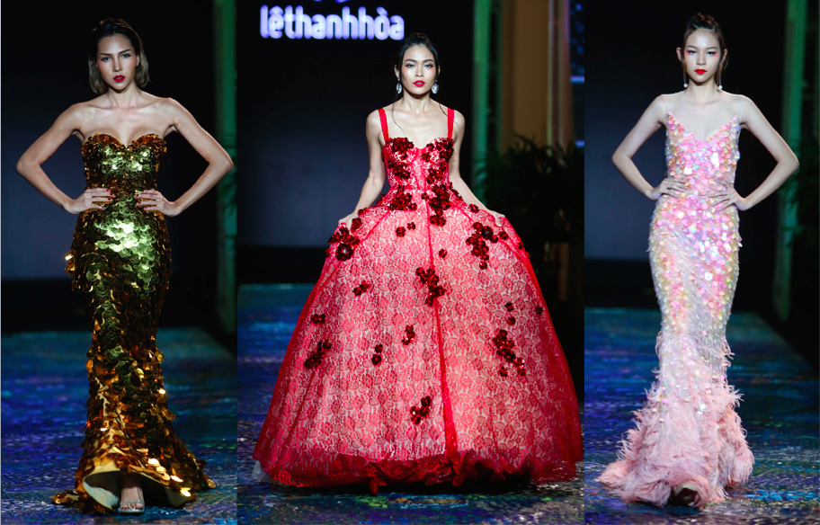 show diễn Lê Thanh Hoà màu mè và diêm dúa ảnh 3 show dien Le Thanh Hoa mau me va diem dua anh 3