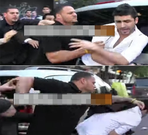 Justin Bieber bi bat giu anh 1