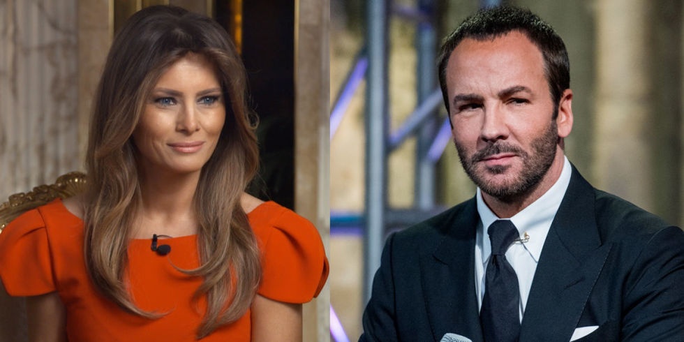Tan De nhat phu nhan My bi gioi thoi trang “tay chay”,  Melania Trump,  Donald Trump,  Tom Ford anh 1
