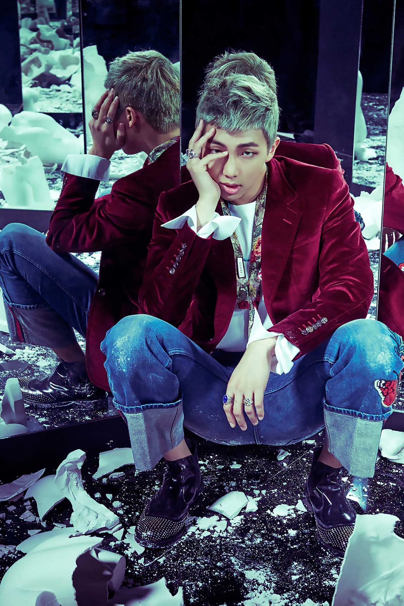 trưởng nhóm BTS hợp tác cùng rapper người Mỹ ảnh 1 truong nhom BTS hop tac cung rapper nguoi My anh 1