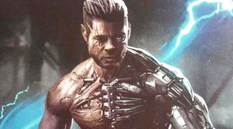 Lo hinh anh duoc cho la vai dien cua Brad Pitt trong ‘Deadpool 2’ hinh anh