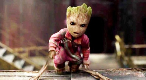 ‘Be Groot’ noi gian trong trailer moi cua ‘Guardians of the Galaxy 2' hinh anh