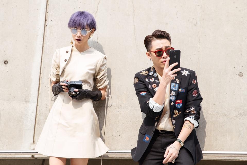 Hoang Ku va Phi Phuong Anh mac an y o Seoul anh 5