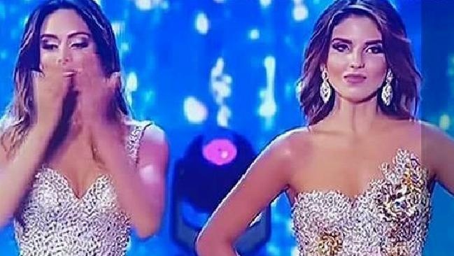 Á hậu Colombia khó chịu ra mặt vì hụt giải hoa hậu ảnh 1 A hau Colombia kho chiu ra mat vi hut giai hoa hau anh 1