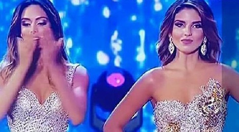 Nguoi dep Colombia kho chiu ra mat vi hut giai thuong hinh anh