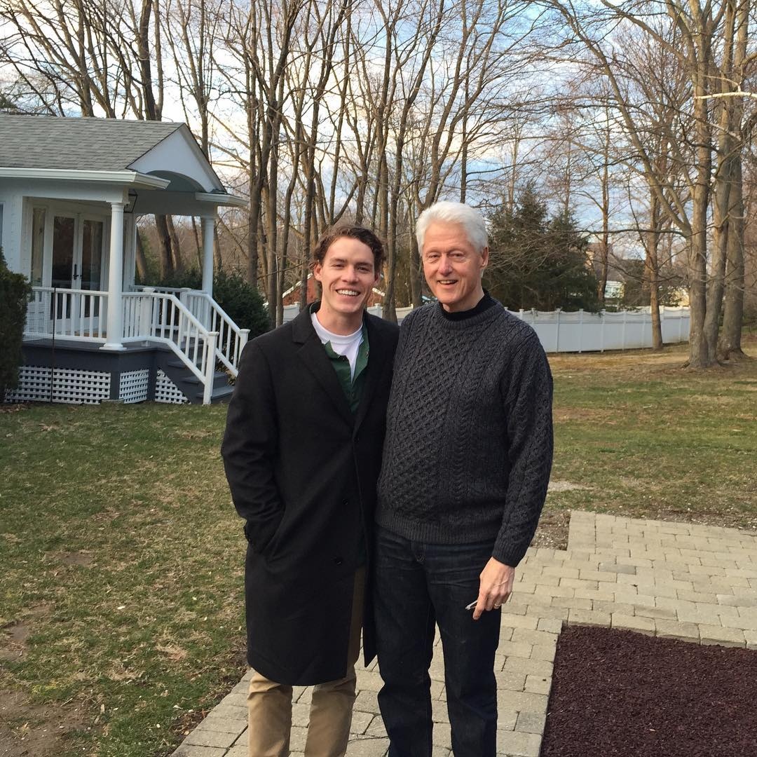 Chau trai ba Hillary Clinton lam nguoi mau anh 2