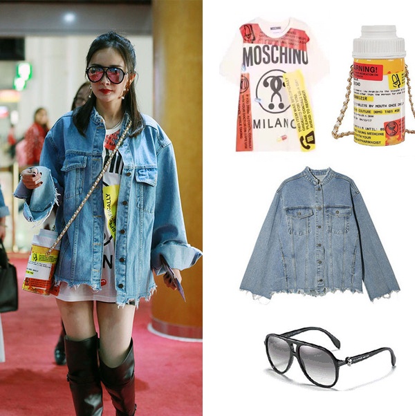 thoi trang san bay cua Duong Mich anh 10