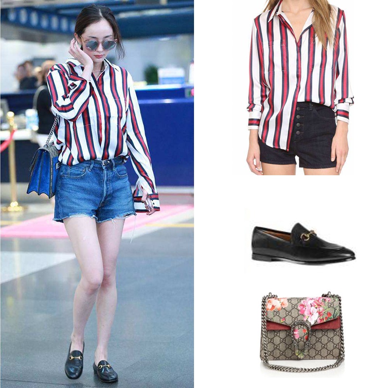 thoi trang san bay cua Duong Mich anh 4