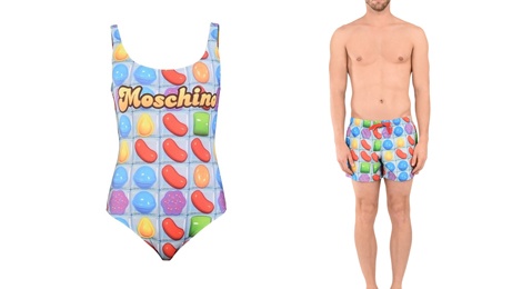 Moschino dua tro choi Candy Crush vao bo suu tap hinh anh
