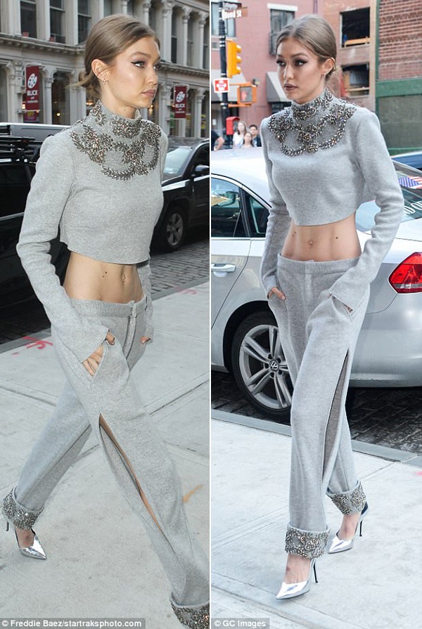 Gigi Hadid xuat hien gay go anh 1