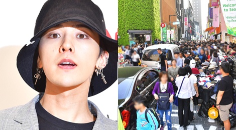 G-Dragon khien ca khu pho thu do Han Quoc tac nghen hinh anh