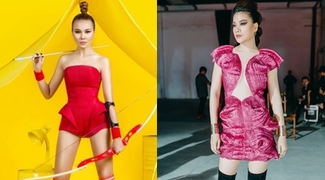 Truong Ngoc Anh truoc cai bong qua lon cua Thanh Hang o Next Top Model hinh anh