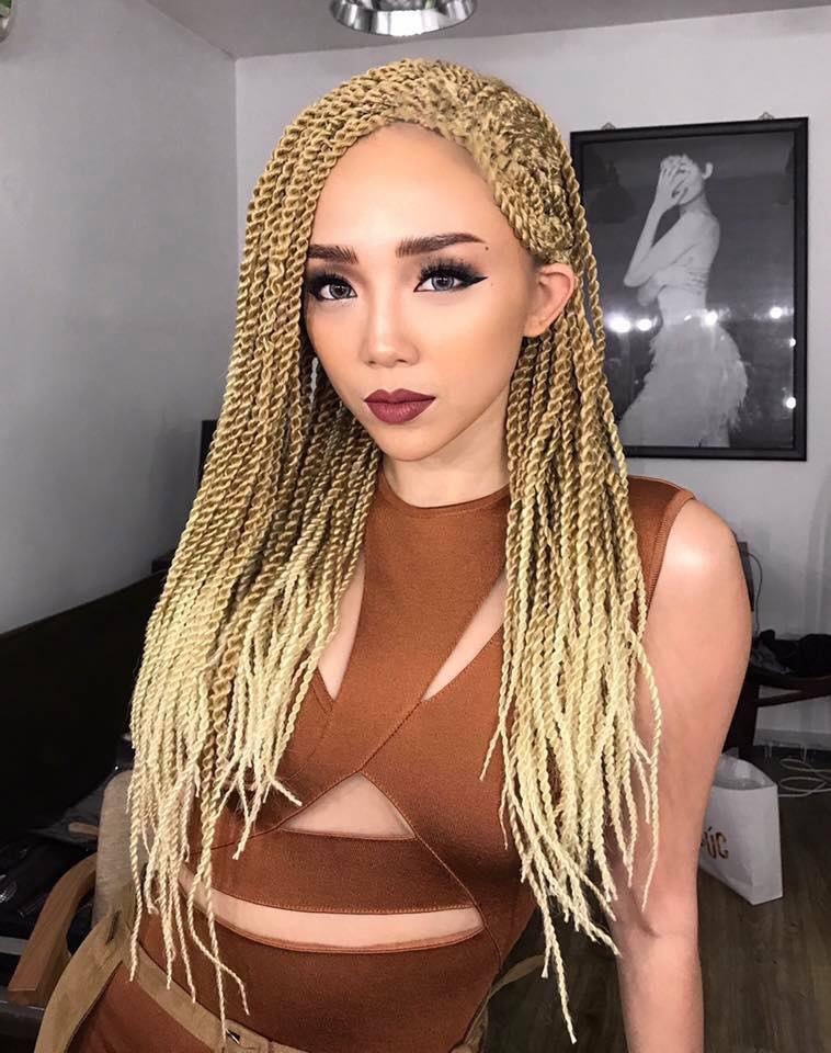 Tóc Tiên thay đổi kiểu tóc ảnh 2 Toc Tien thay doi kieu toc anh 2