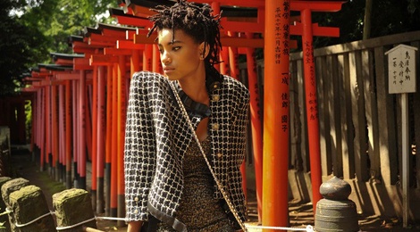 Con gai Will Smith xuat hien trong chien dich moi cua Chanel hinh anh