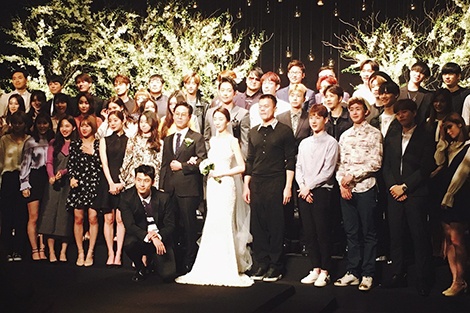 Dan sao nha JYP co mat trong dam cuoi cua CEO Jungwook hinh anh