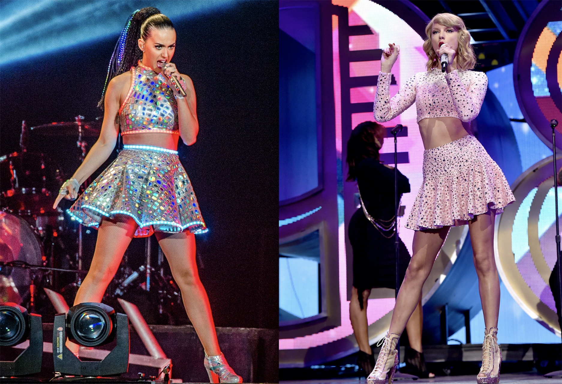 Taylor Swift diện đồ giống Katy Perry ảnh 4 Taylor Swift dien do giong Katy Perry anh 4