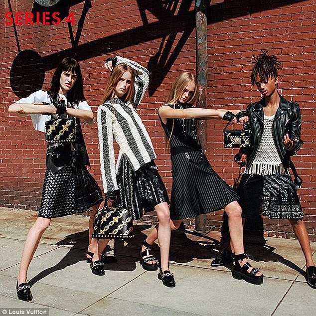 Jaden Smith ket hop cung Louis Vuitton anh 1