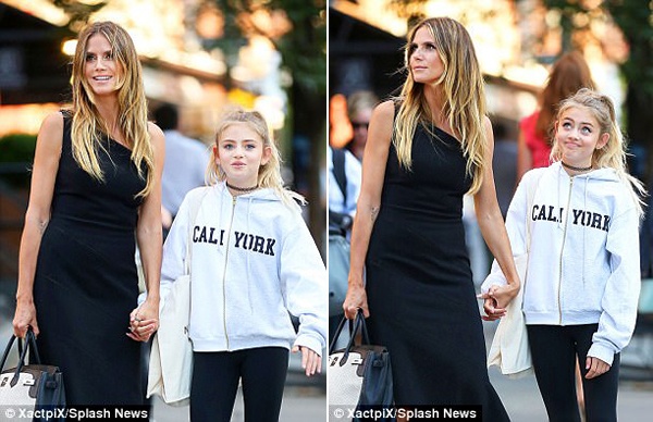 Con gai sieu mau Heidi Klum anh 2