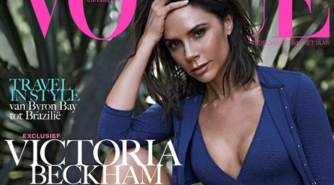 Bieu tuong thoi trang nuoc Anh dien ao tam tren bia tap chi hinh anh