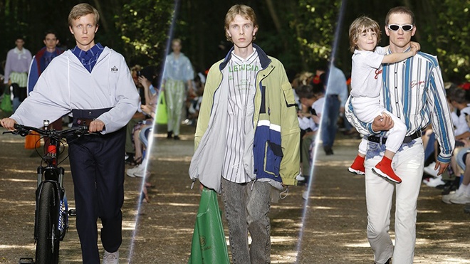 Những điều độc đáo tại Menswear Fashion Week ảnh 5 Nhung dieu doc dao tai Menswear Fashion Week anh 5