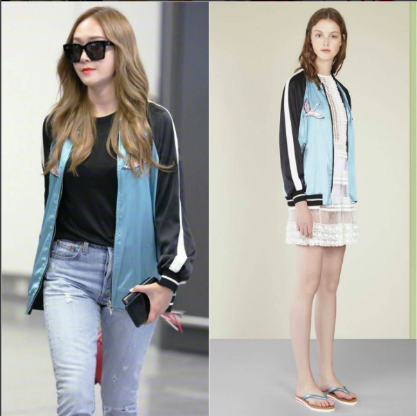 Thời trang sân bay của jessica jung ảnh 1 Thoi trang san bay cua jessica jung anh 1