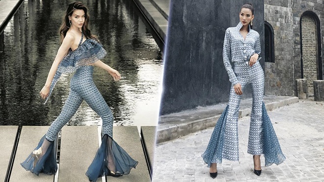 Những pha đụng hàng trang phục tại The Face năm nay ảnh 2 Nhung pha dung hang trang phuc tai The Face nam nay anh 2