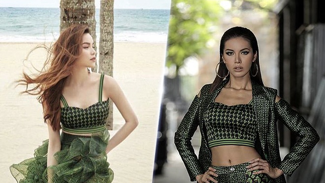 Những pha đụng hàng trang phục tại The Face năm nay ảnh 9 Nhung pha dung hang trang phuc tai The Face nam nay anh 9