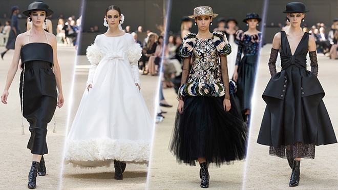 Chanel mang tinh than Paris va thap Eiffel vao show dien Couture 2017 hinh anh