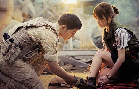 Song Hye Kyo va Song Joong Ki cuoi, KBS chieu lai 'Hau due mat troi' hinh anh