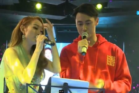 Minh Hang hat live Duyen phan hinh anh