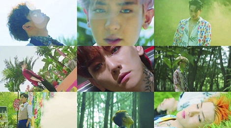 EXO bat ngo tung clip thong bao tro lai hinh anh
