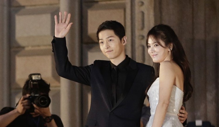 Song Joong Ki va Song Hye Kyo cuoi anh 1