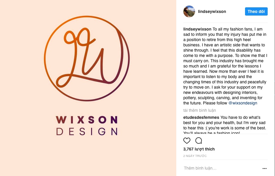 Người mẫu Lindsey Wixson giã từ sự nghiệp  ảnh 2 Nguoi mau Lindsey Wixson gia tu su nghiep anh 2