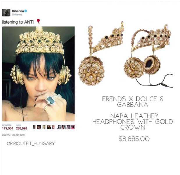 Tủ đồ hiệu của Rihanna ảnh 4 Tu do hieu cua Rihanna anh 4